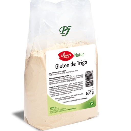 [04078] Gluten De Trigo Bolsa 500Gr- El Granero