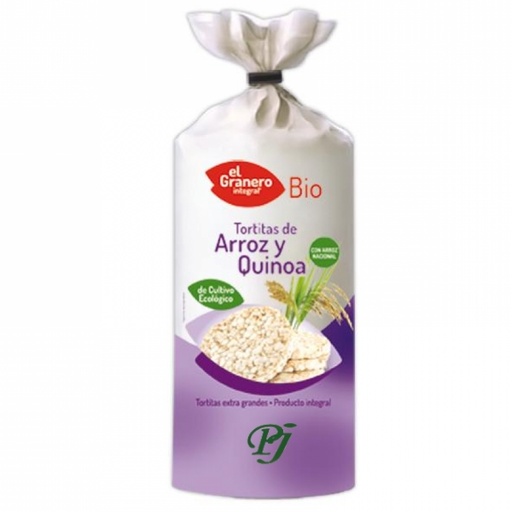 [040781] Tortitas Arroz Quinoa Bio 120Gr - El Granero