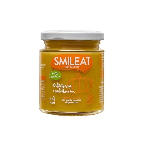 [030077] Potito Calabaza Calabacín Eco 230 Gr. Smileat