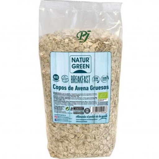 [041043] Copos De Avena Gruesos 1Kg - Naturgreen
