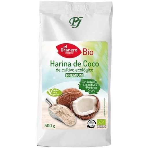 [041045] Harina Coco Bio 500Gr - El Granero