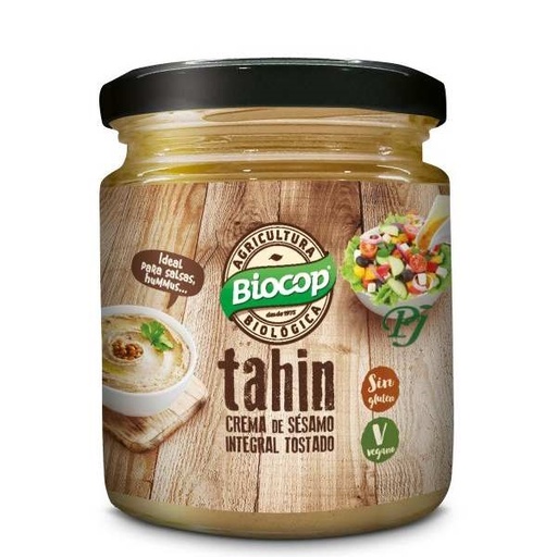 [041079] Tahin Integral Tostado Sin Sal 225 G. - Biocop