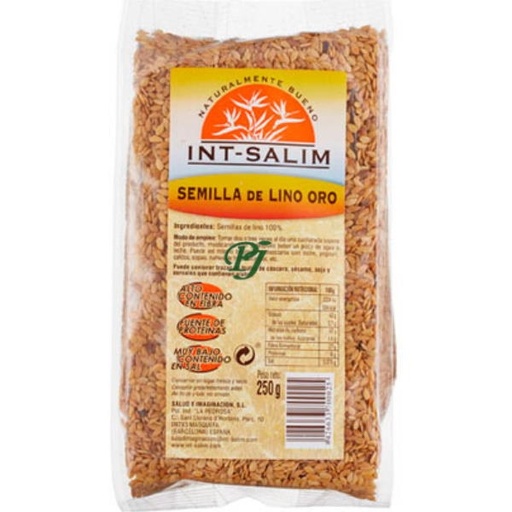 [041127] Semilla Lino Dorada 250Gr - Intsalim