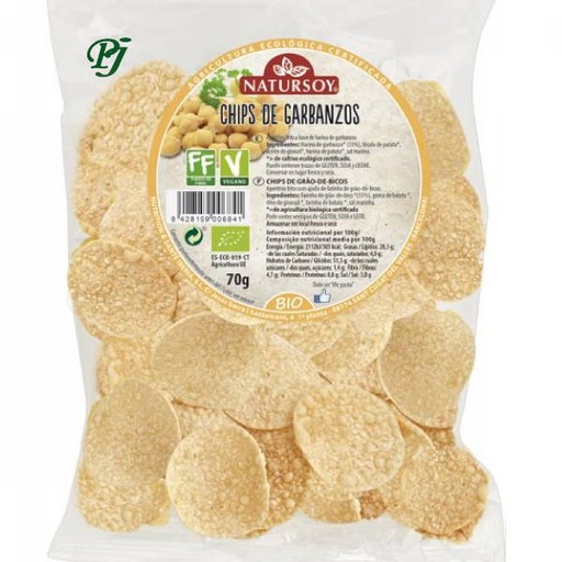 [041179] Chips De Garbanzos 70Gr - Natursoy