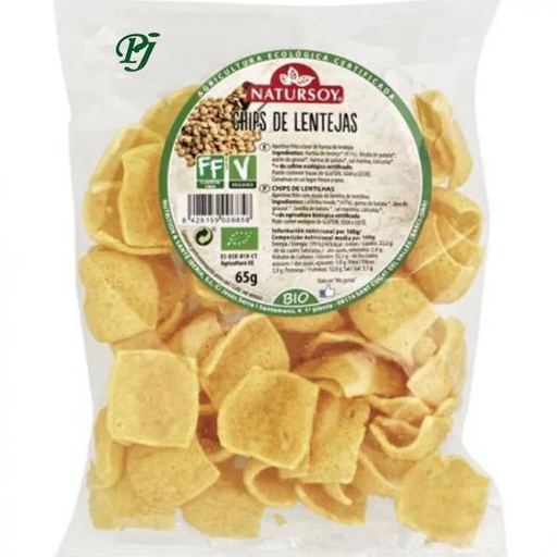 [041180] Chips De Lentejas 65Gr - Natursoy