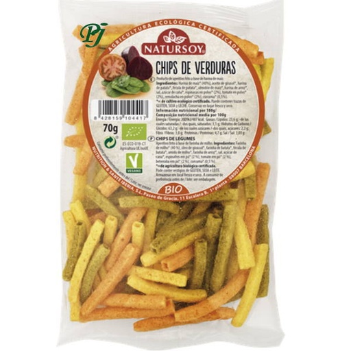 [041183] Chips De Verduras 70Gr - Natursoy