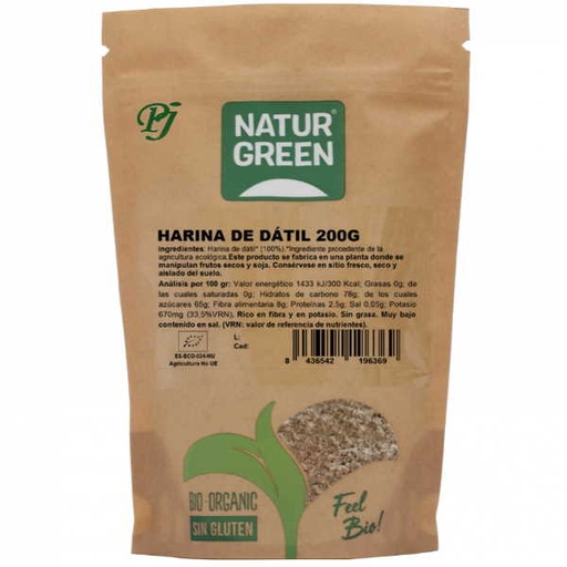 [041211] Harina Datil 200Gr - Naturgreen