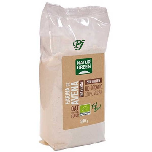 [041212] Harina Avena Integral Sin Gluten 500Gr - Naturgreen