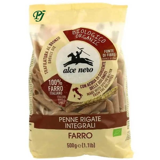 [041217] Macarrones Espelta Integrales 500Gr - Alce Nero