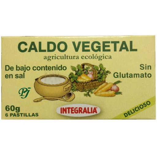 [041221] Caldo Vegetal Bajo En Sal Sin Glutamato - Integralia