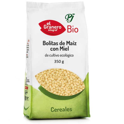 [041232] Bolitas Maiz Miel 350Gr Bio - El Granero
