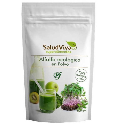 [041237] Alfalfa En Polvo Bio 200Gr - Saludviva
