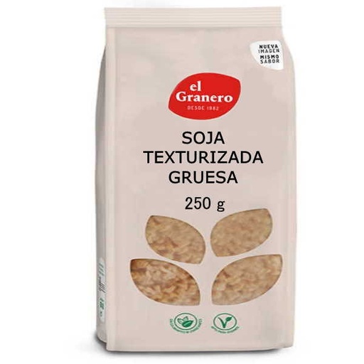 [045007] Soja Texturizada Gruesa 250Gr - El Granero