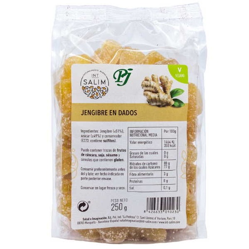 [045042] Jengibre En Dados 250Gr - Intsalim