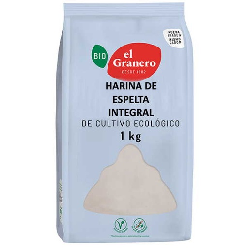 [045057] Harina Espelta Integral Bio 1Kg - El Granero