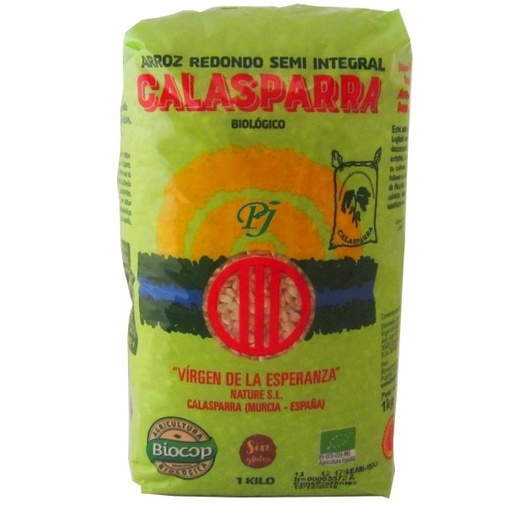 [045059] Calasparra Arroz Semiintegral 1Kg - Biocop