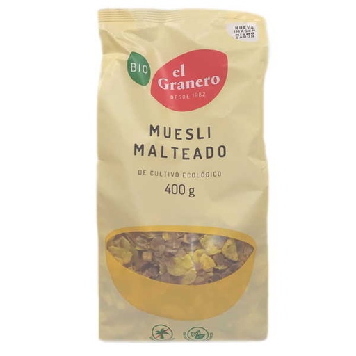 [045176] Muesli Malteado Bio 400Gr - El Granero
