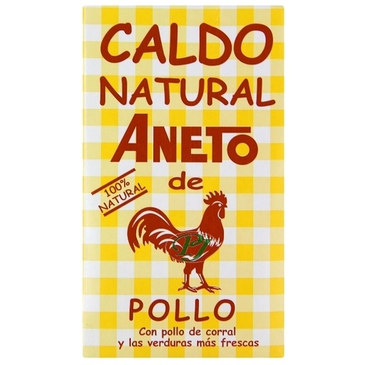 [045210] Caldo Pollo 1L Bio - Aneto
