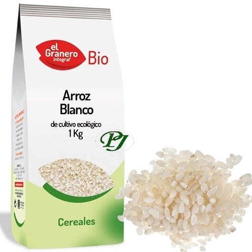 [045212] Arroz Blanco Redondo Eco 1Kg - El Granero