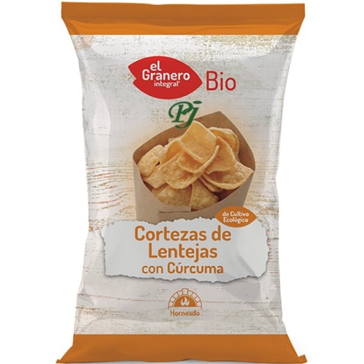 [045225] Cortezas De Lentejas 65Gr Bio - El Granero