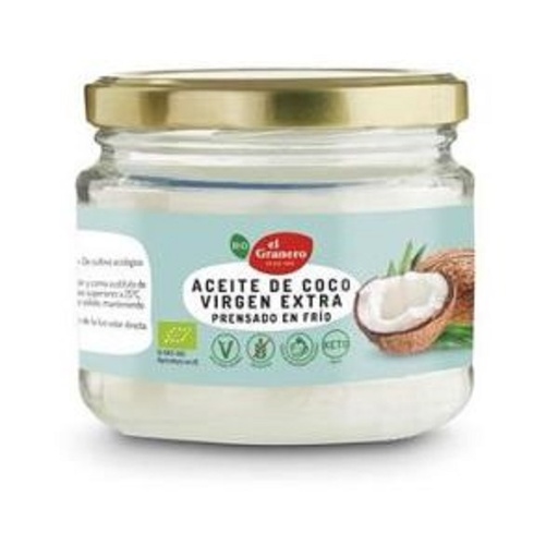 [02508] Aceite De Coco Virgen Extra Prensado En Frio 200Ml
