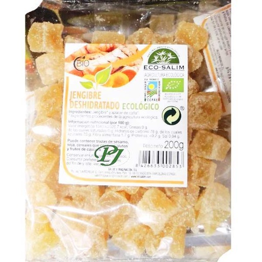 [045270] Jengibre Eco Deshidratado 200Gr - Intsalim