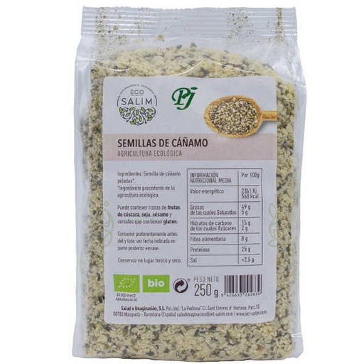 [045271] Semillas Cañamo 250Gr Eco - Intsalim
