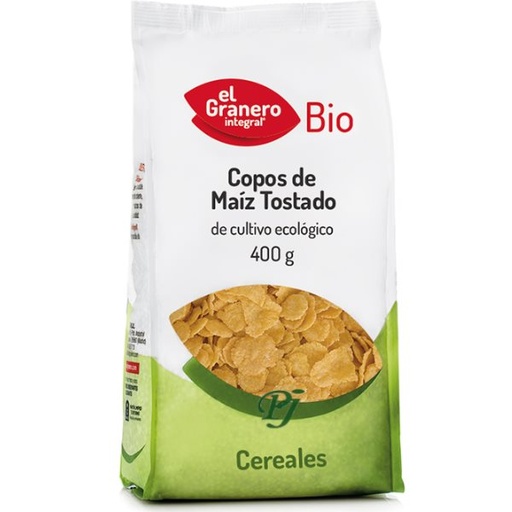 [045342] Copos Maiz Tostado Bio 400Gr - El Granero