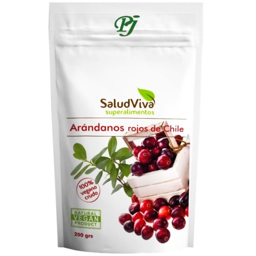 [045355] Arandanos Rojos De Chile 200Gr - Saludviva