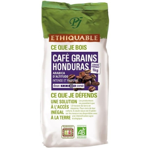 [045475] Cafe Grano Arabica De Honduras Bio 1Kg - Ethiquable