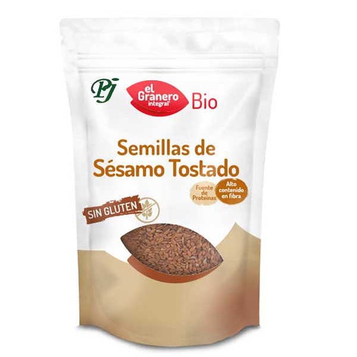 [045554] Semillas De Sesamo Tostado Bio 200Gr - El Granero