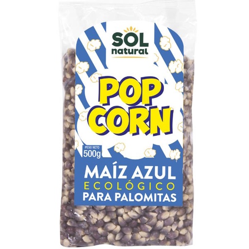 [045562] Maiz Azul Para Palomitas Bio 500Gr - Solnatural