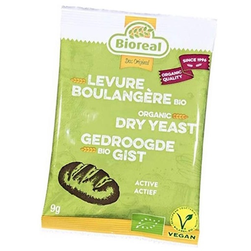 [045567] Levadura Seca Activa Sin Gluren Sobre 9Gr Bioreal - Solnatural