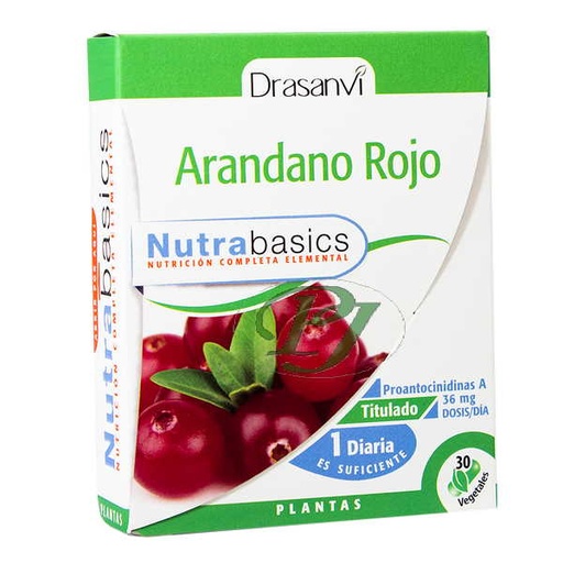 [0500023] Arandano Rojo 30 Capsulas Vegetales - Drasanvi