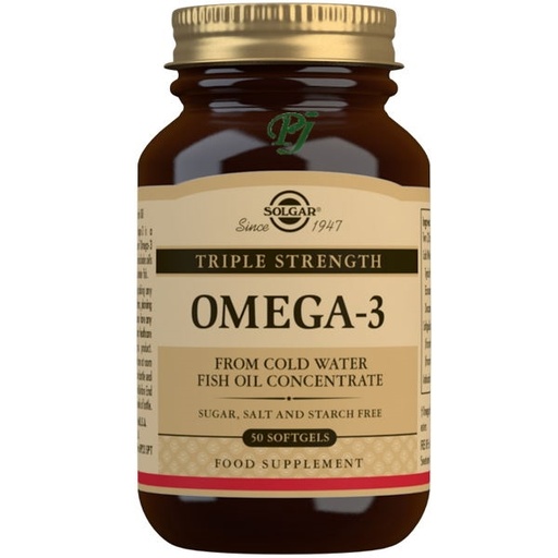[0500037] Omega-3 Triple Concentracion 50 Capsulas - Solgar
