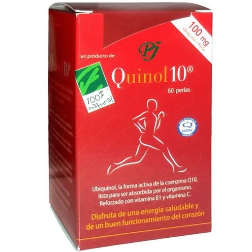 [0500073] Quinol 10 60 Perlas 100Mg - 100% Natural