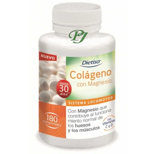 [0500258] Colageno Con Magnesio 180 Comprimidos - Dielisa