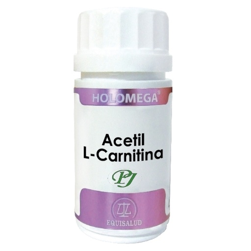 [0500602] Holomega Acetil L-Carnitina 50 Cápsulas - Equisalud