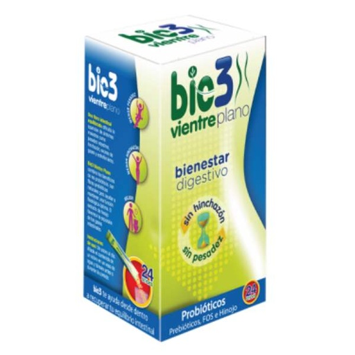 [0500666] Vientre Plano 24 Sticks - Bio3