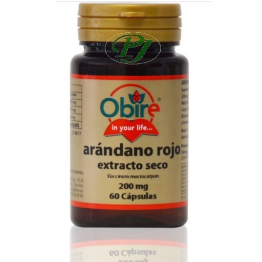 [0500694] Arandano Rojo 60 Capsulas 200Mg - Nature Essential