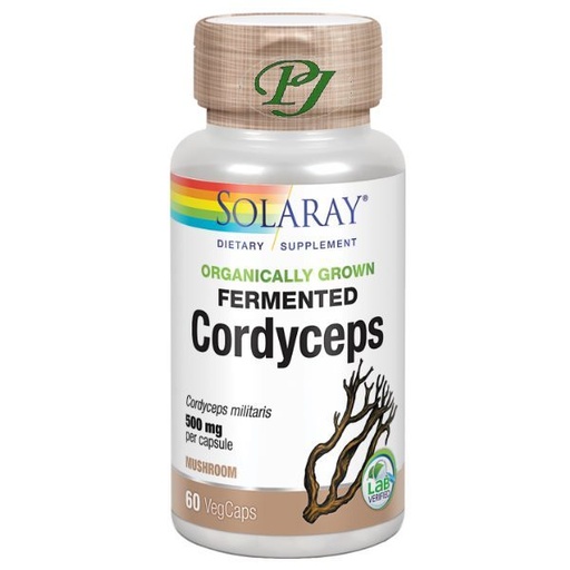 [0501020] Cordyceps 60 Cápsulas 500 Mg. - Solaray