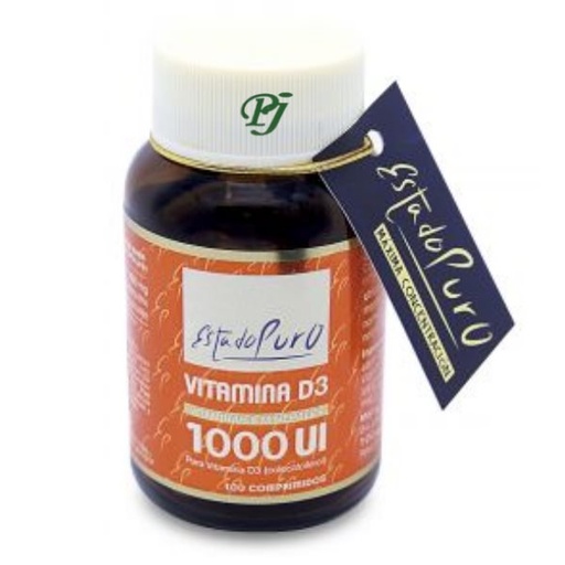 [0501028] Vitamina D3 1000Ui Estado Puro 100 Comprimidos - Tongil