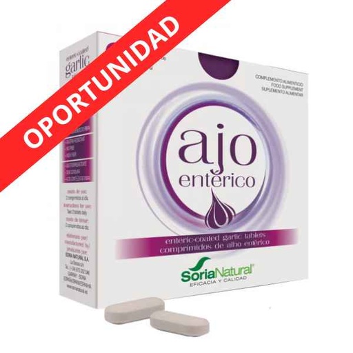 [0501321] Ajo Enterico 30 Comprimidos - Soria Natural