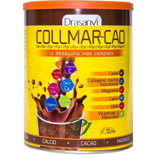 [0501420] Collmar Colageno Con Magnesio Cacao 300Gr - Drasanvi