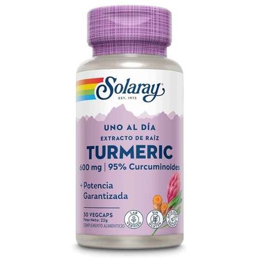 [0501444] Super Turmeric 30 Cápsulas 300 Mg. - Solaray