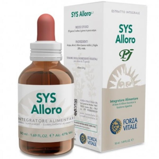 [0501794] Sys Alloro (Laurel) 50Ml - Forza Vitale