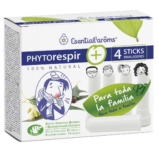 [0501836] Phytorespir 30 Ml. + 4 Sticks Inhalador Esential Aroms - Dietéticos Intersa