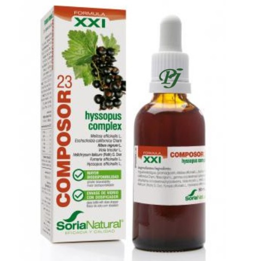 [0501843] Composor 23 50Ml Formula Xxi - Soria Natural