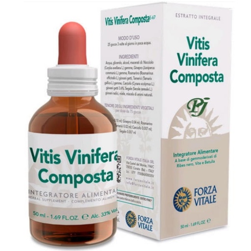 [0501846] Vitis Vinifera Complex 50Ml - Forza Vitale