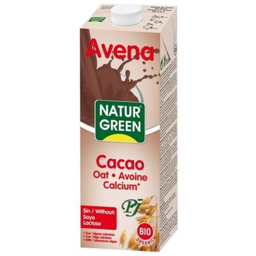 [06490] Bebida Avena Choco Calcio 1L - Naturgreen
